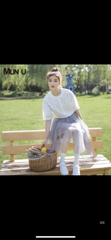 CHÂN VÁY CÔNG CHÚA NHIỀU TẦNG