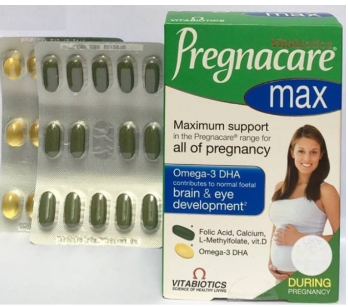 [HÀNG ANH] Vitamin bầu Pregnacare Max 84 viên