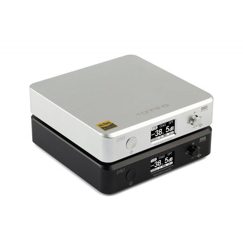 DAC cao cấp TOPPING D50 DSD512 model mới .  Tặng ngay 399k.