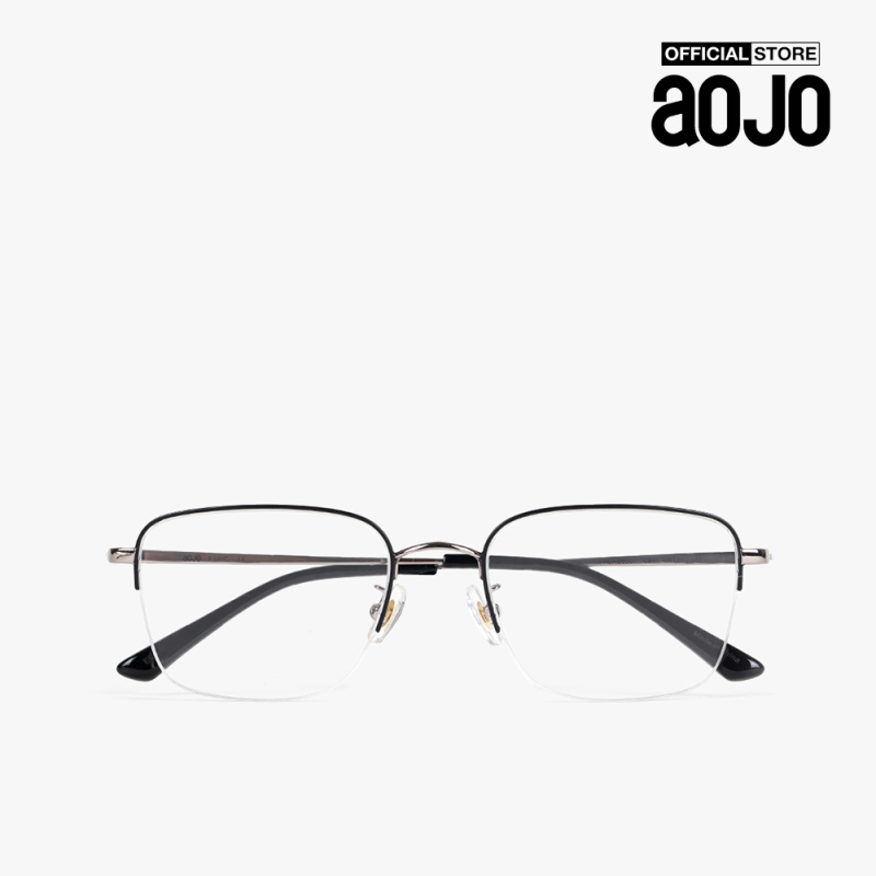 Giá bán aojo - Gọng kính phom chữ nhật nửa gọng thời trang FABAC0001-C01