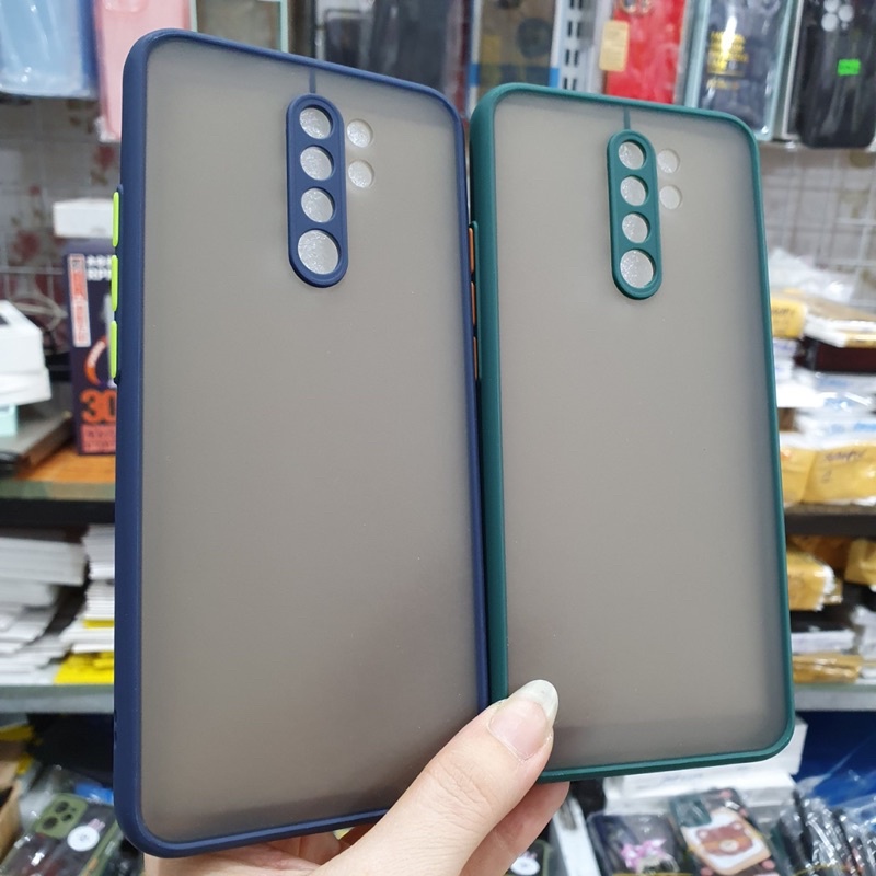 Ốp lưng Xiaomi Redmi 9 dẻo viềng lưng nhựa nhám