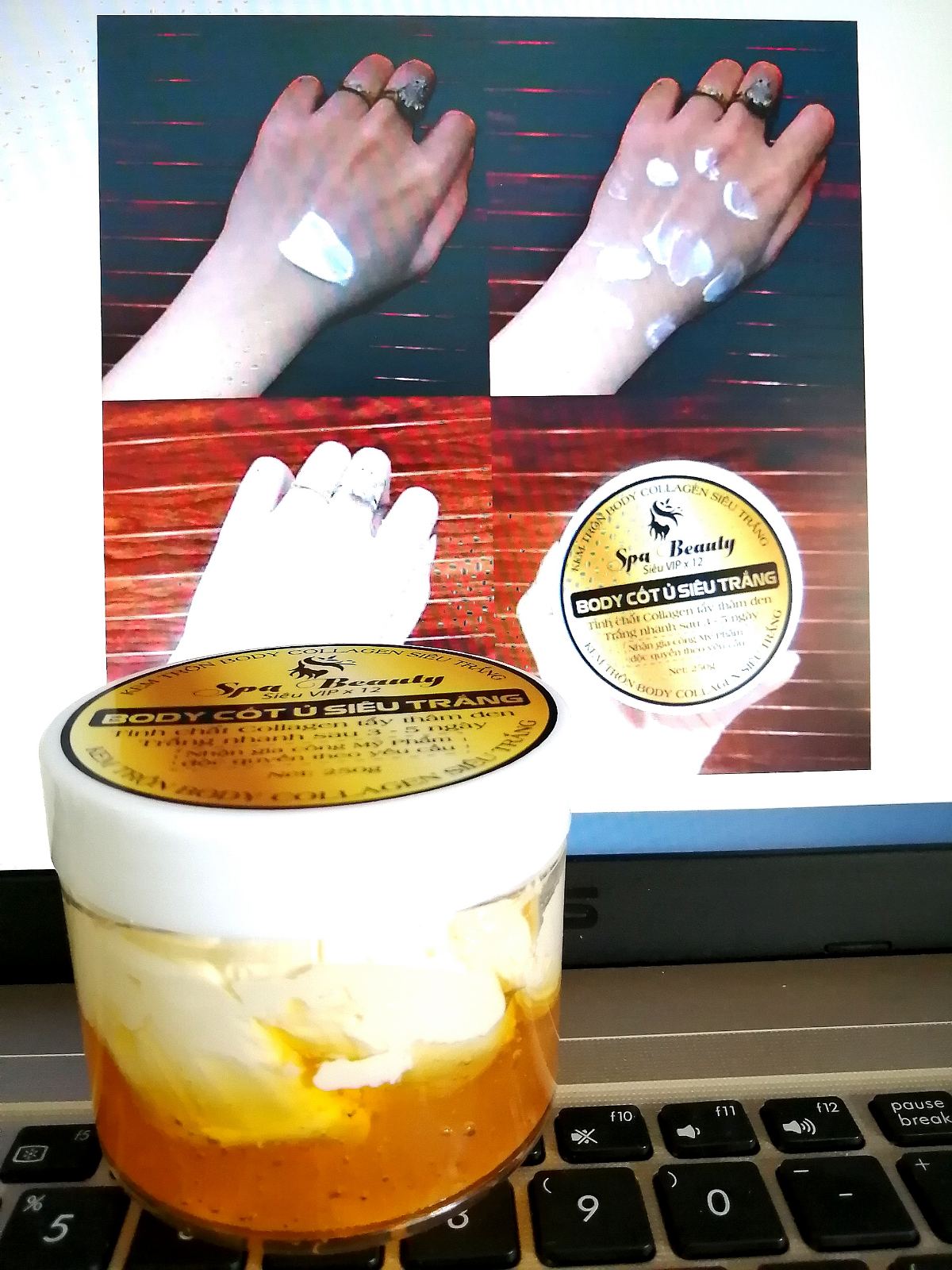 [HCM]Kem Cốt COLLAGEN Thái Lan (250g) Mix Serum Siêu Trắng Nhanh