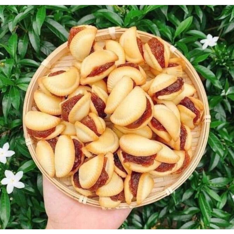 Bánh Sò Khóm Thái Lan ( bánh kẹp mứt dứa) hủ 300gr