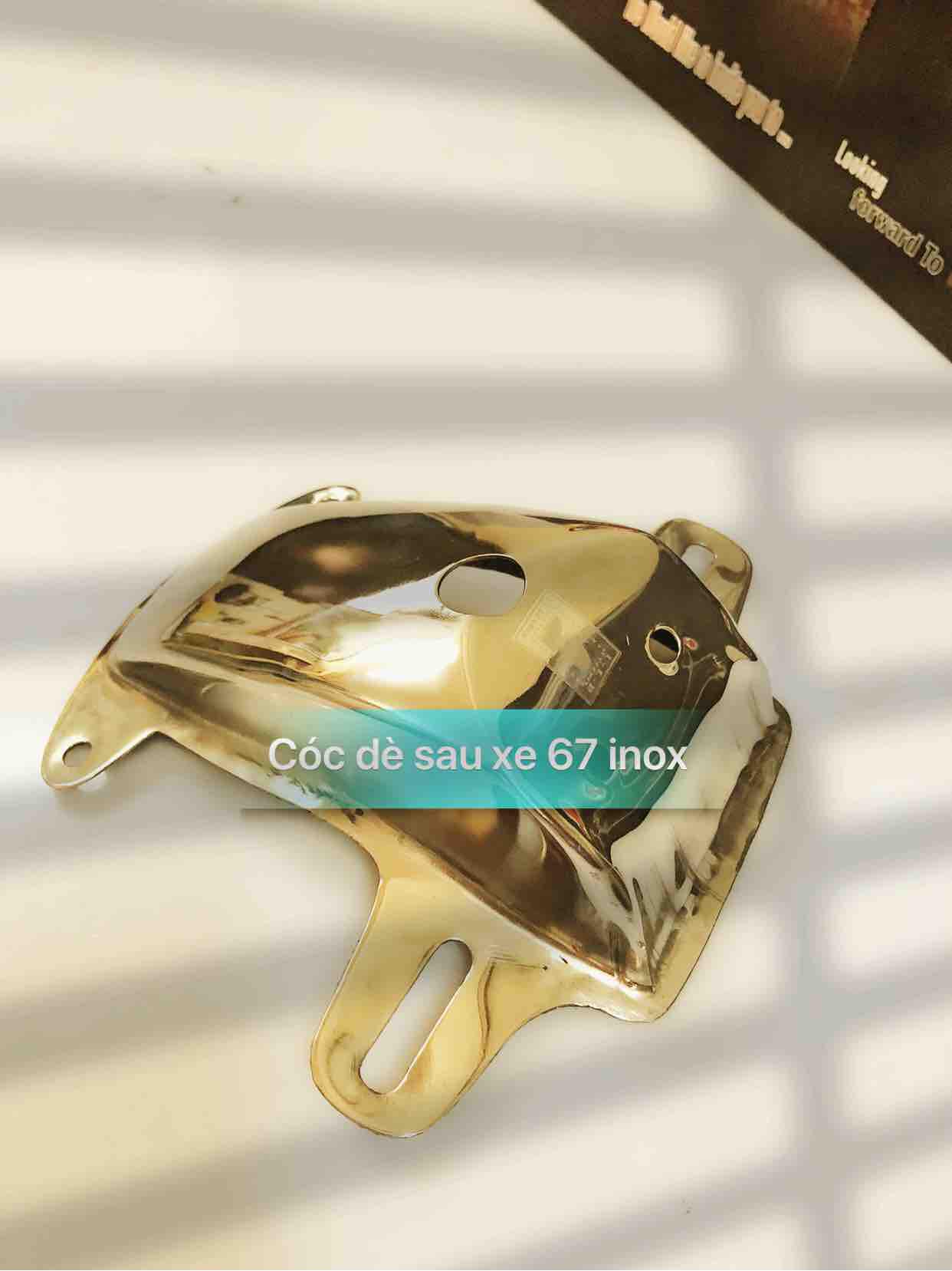 [HCM]Cóc dè sau 67 inox cao cấp.