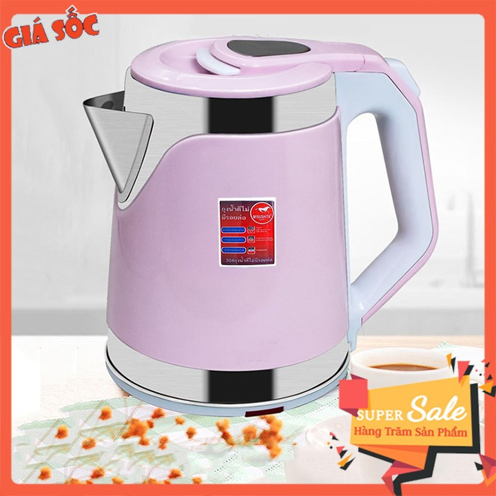 Ấm siêu tốc Thái Lan MISUSHITA 2.5Lit - ấm siêu tốc - bình siêu tốc - ấm đun siêu tốc - bình đun siêu tốc - ấm siêu tốc chính hãng - ấm đun nước - bình đun nước - bếp ấm đun nước - đồ gia dụng nhà bếp - Bảo hàng 12 tháng