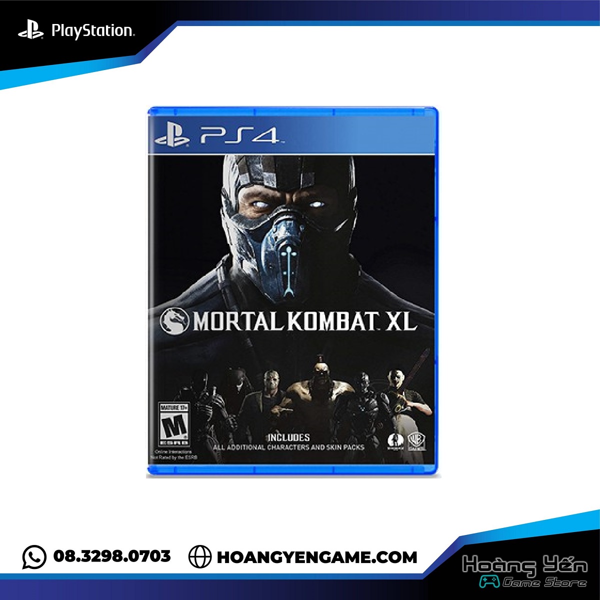 [HCM]Đĩa game Mortal kombat XL PS4