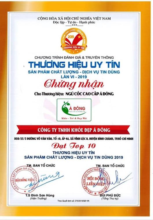Ngũ Cốc Bà Bầu Cao Cấp 16 Hạt Á Đông