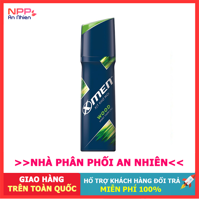 Xịt khử mùi X-men Wood 150ml