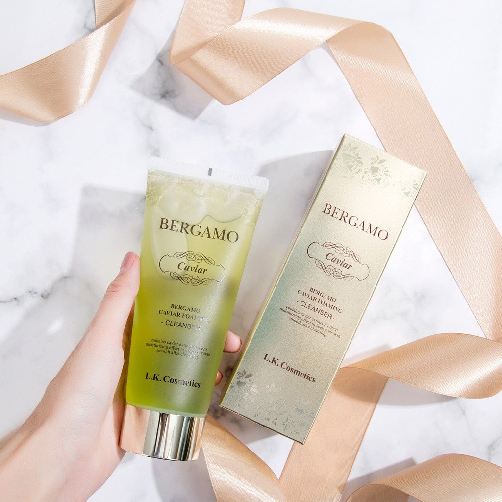 Sữa rửa mặt bergamo foaming cleanser 150ml