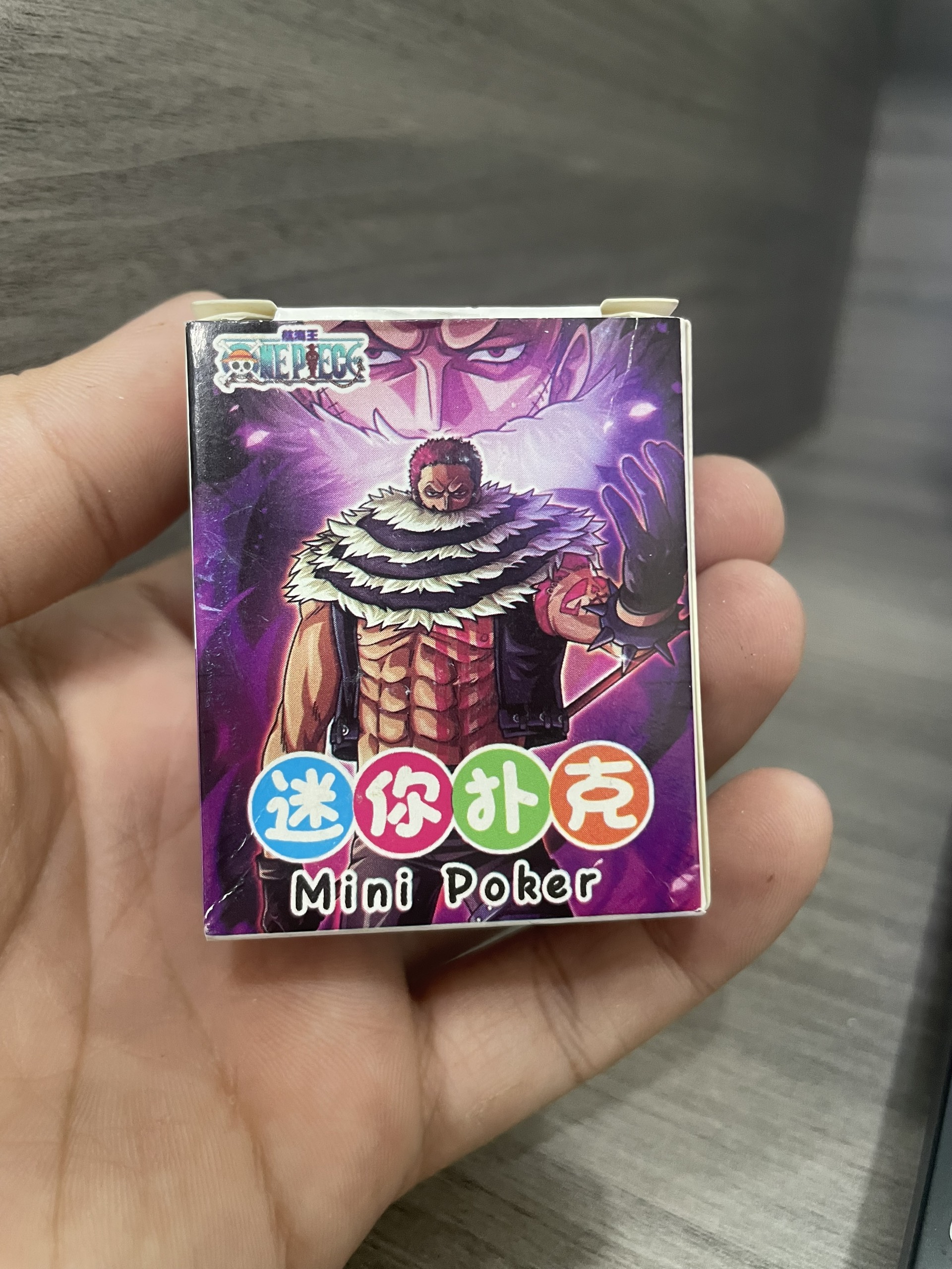 Bộ bài Tây Mini anime One piece nhiều mẫu 54 ảnh khác nhau