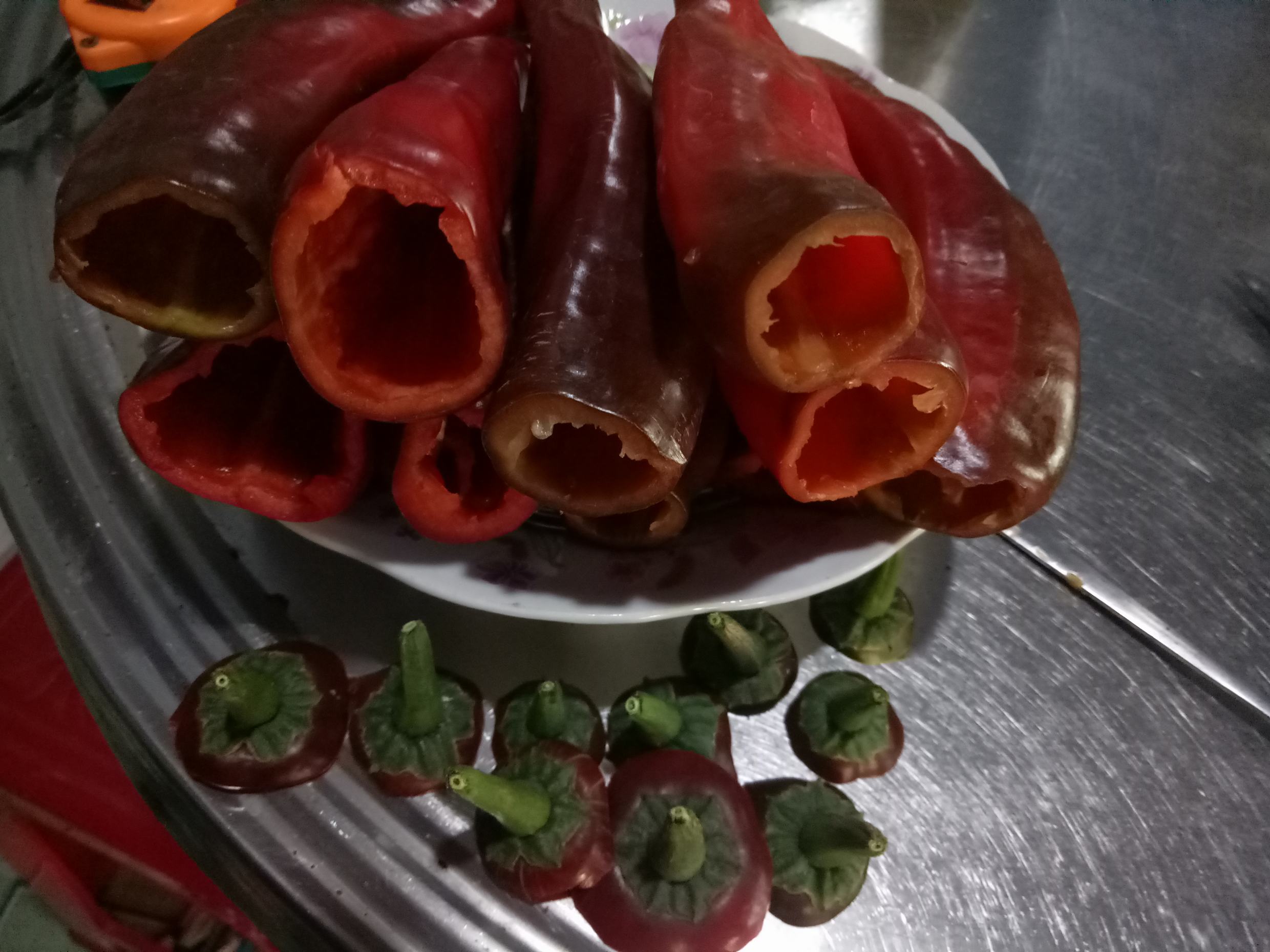 Combo 30 hạt ớt sừng bò (sừng trâu) khổng lồ