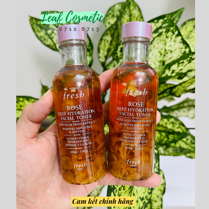Nước cân bằng da Fresh Rose Deep Hydration Facial Toner