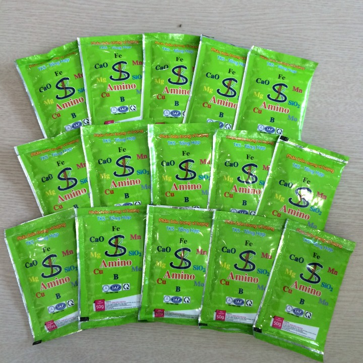 [ MUA 10 TẶNG 2 ] GÓI 50G: Phân Bón Lá Trung Vi Lượng