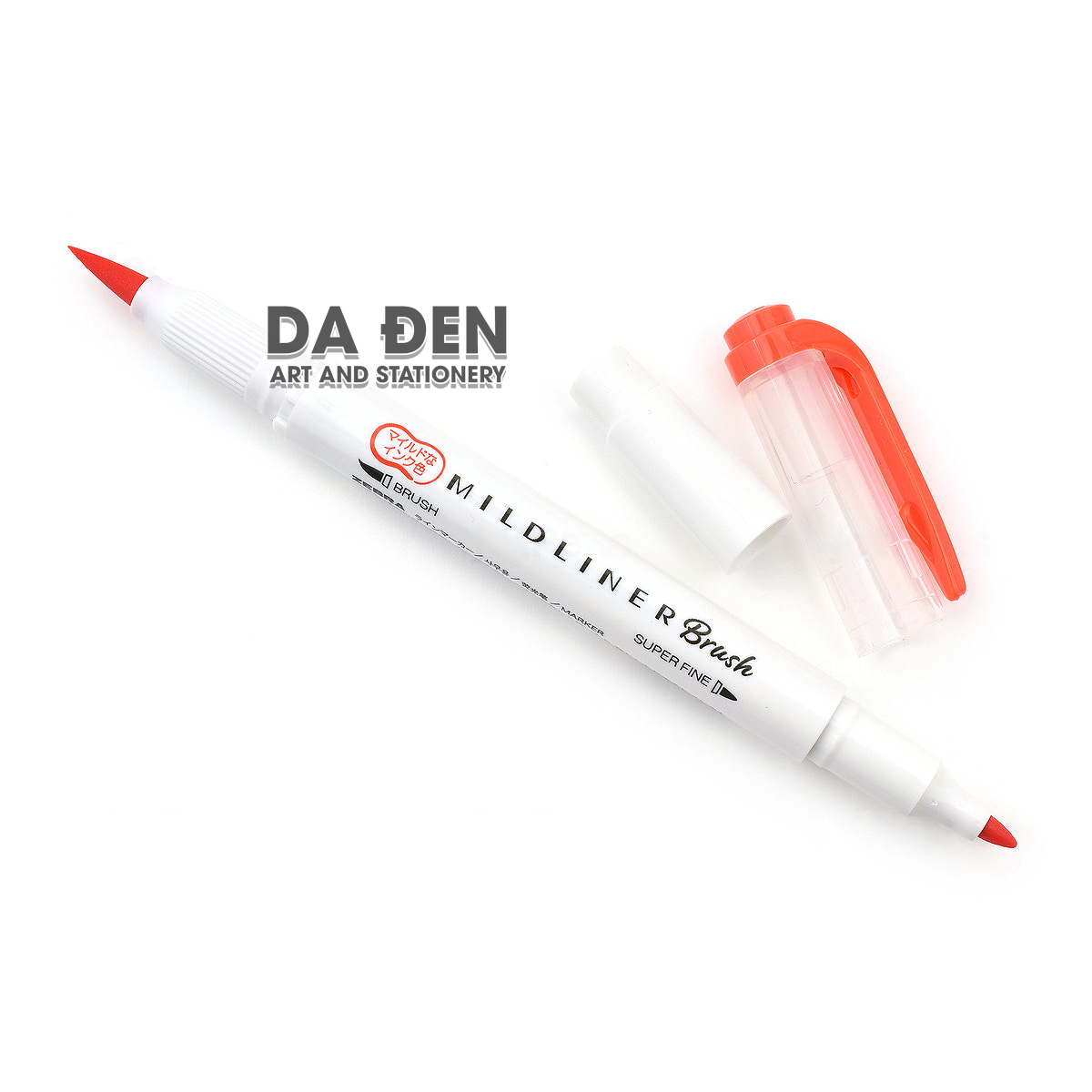 [DA ĐEN] Bút Zebra Mildliner Dual Brush Pen Chính Hãng - MARIGOLD (MMGO)