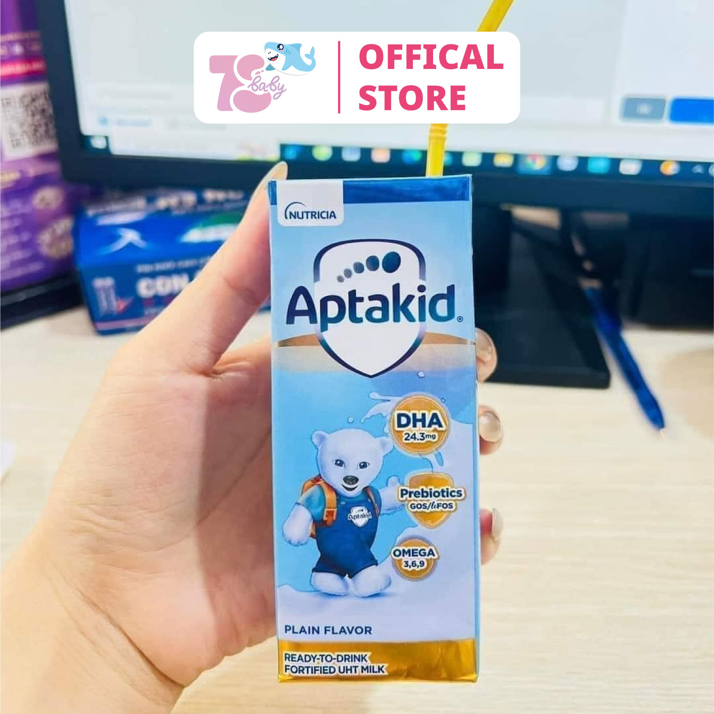 SỮA CÔNG THỨC PHA SẴN APTAKID 180ML CÔNG THỨC ĐỘT PHÁ MỚI TỪ NUTRICIA