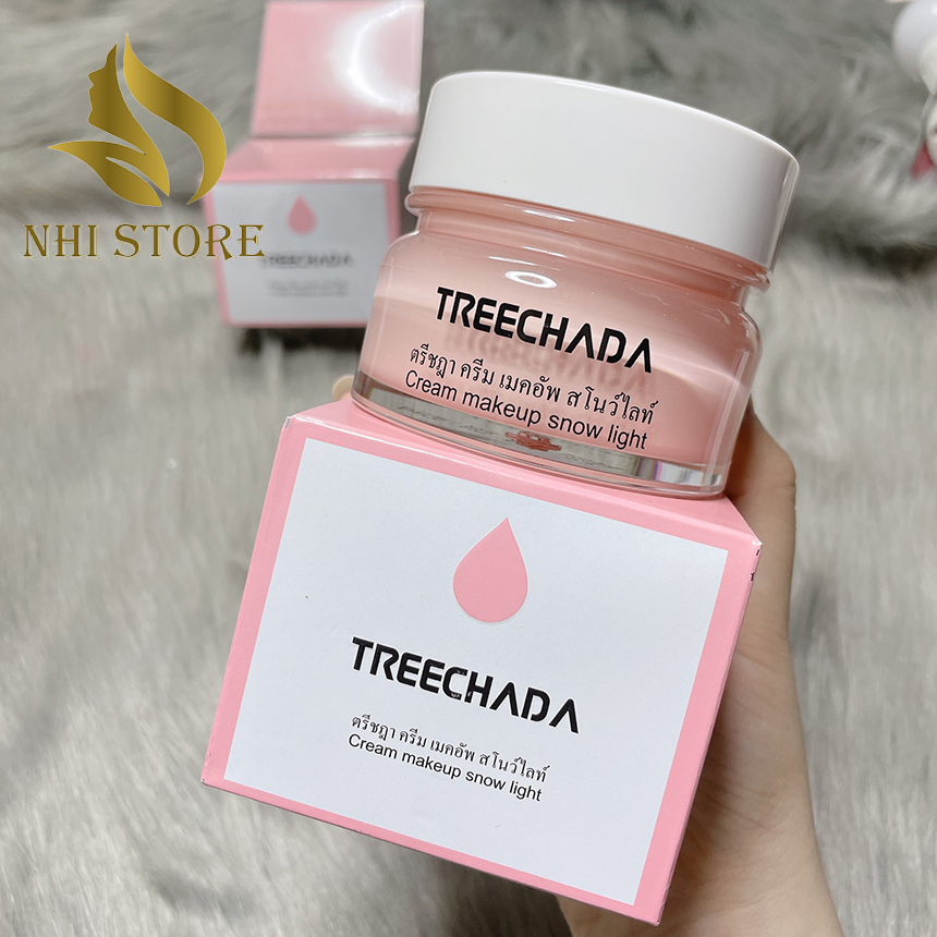 Kem nền TREECHADA Make Up Cream che khuyết điểm mờ thâm nám không bí da thái lan 50ml