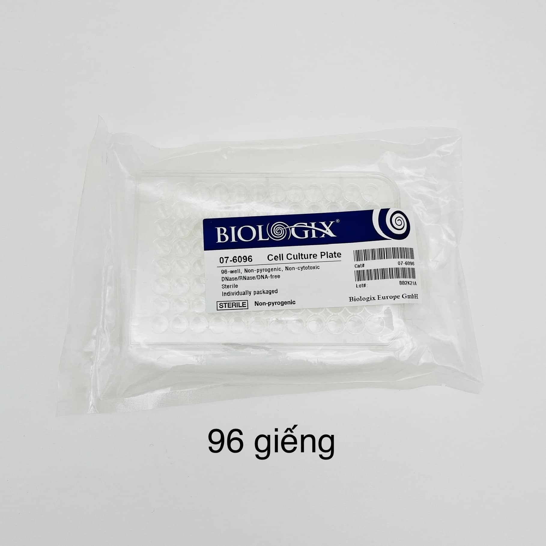 Đĩa nuôi cấy tế bào 12 giếng, 48 giếng, 96 giếng (đĩa + nắp, Biologix)