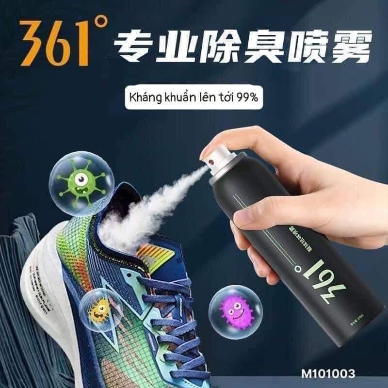 Xịt khử mùi hôi giày hãng 361