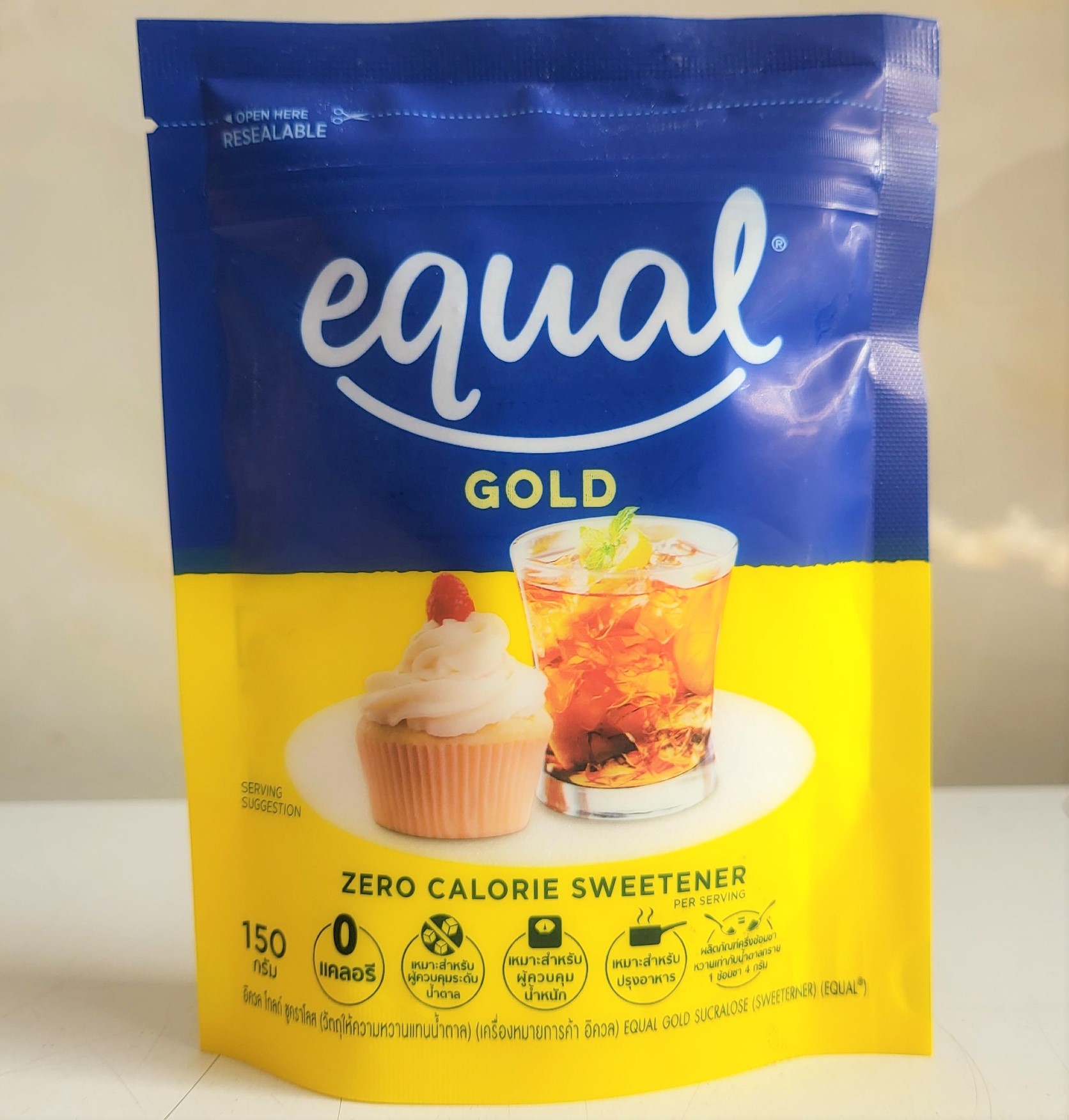 Đường ăn kiêng 0 calo equal gold zero calorie sweetener