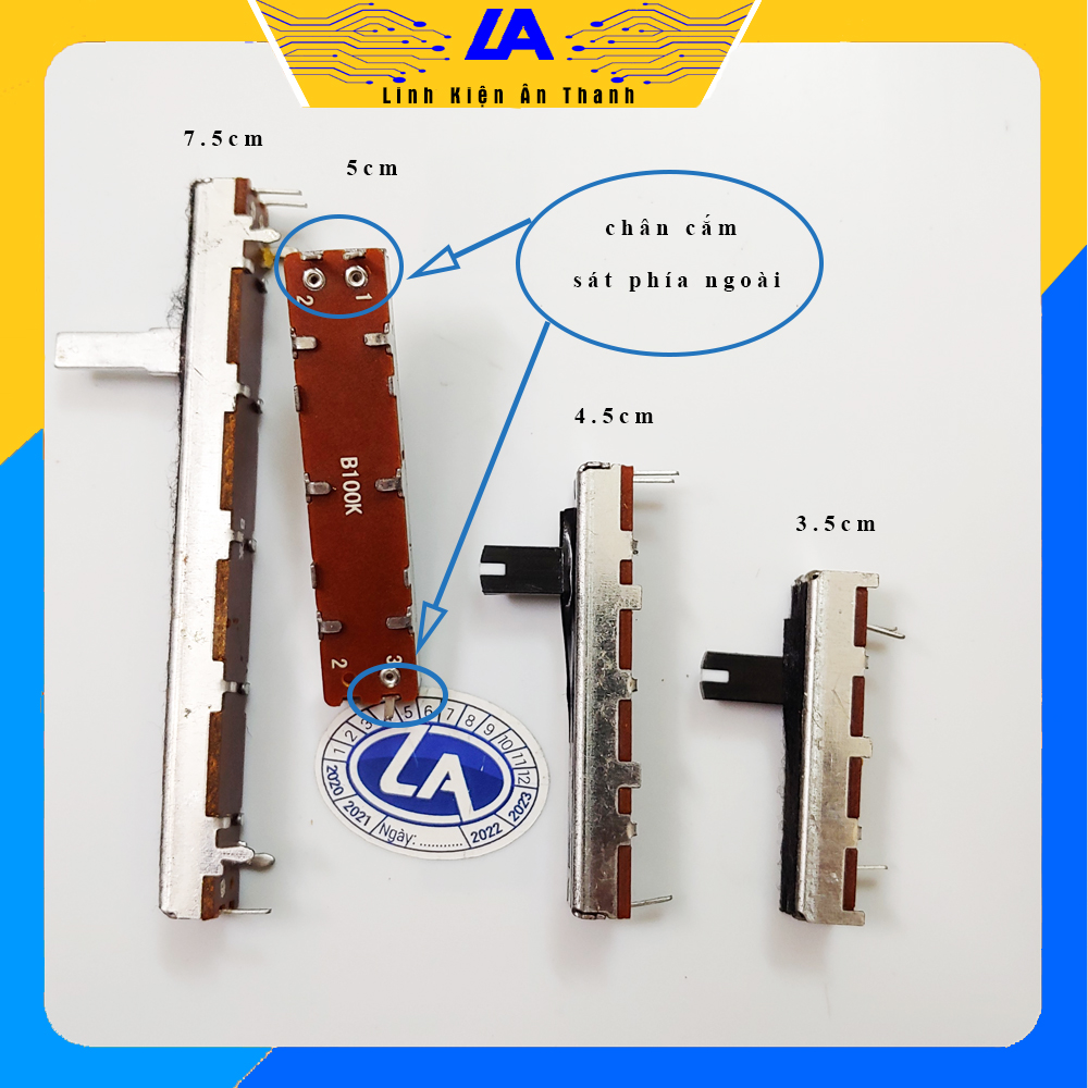 chiết áp mixer EQ chiết áp lọc tiếng mono 100K 1 cái