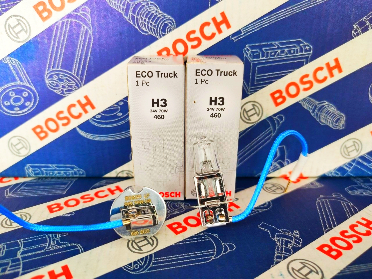 Bóng Đèn Xe Tải Bosch H3 24V 70W (Hộp 1 Bóng)