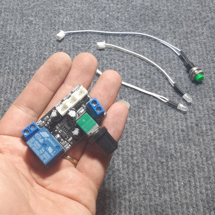 Mạch timer hàn cell pin relay mới