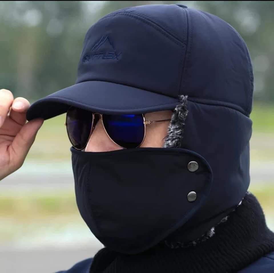 mũ đội mùa đông .mũ đội câu cá mùa đông