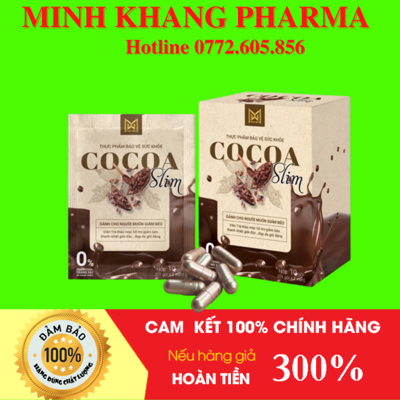 Giảm cân cocoa slim giảm siêu mạnh an toàn - minh khang pharma 1