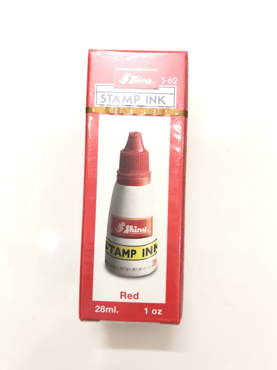 Mực Dấu Chính Hãng Shiny S62 - Mực đỏ