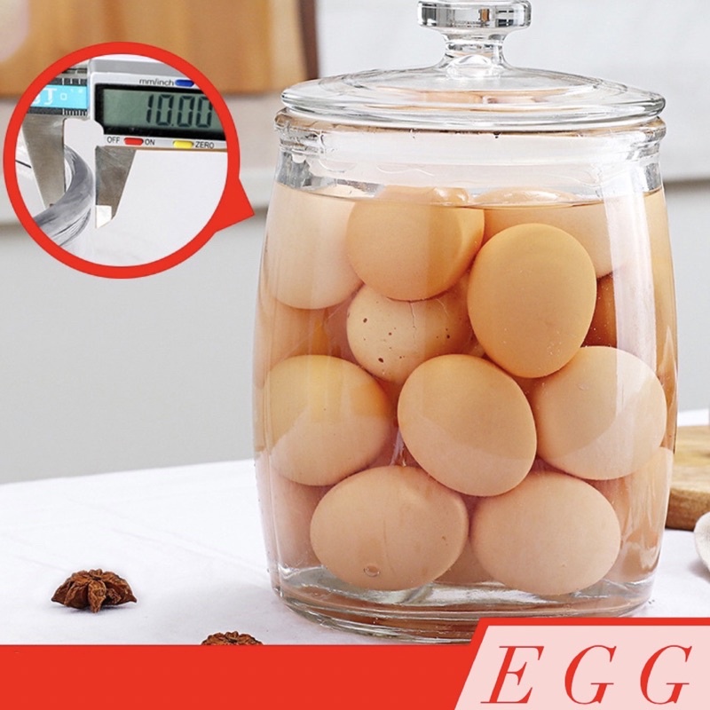 Hũ thuỷ tinh miệng rộng đa dụng (đựng gạo, đựng hạt, muối dưa, …)