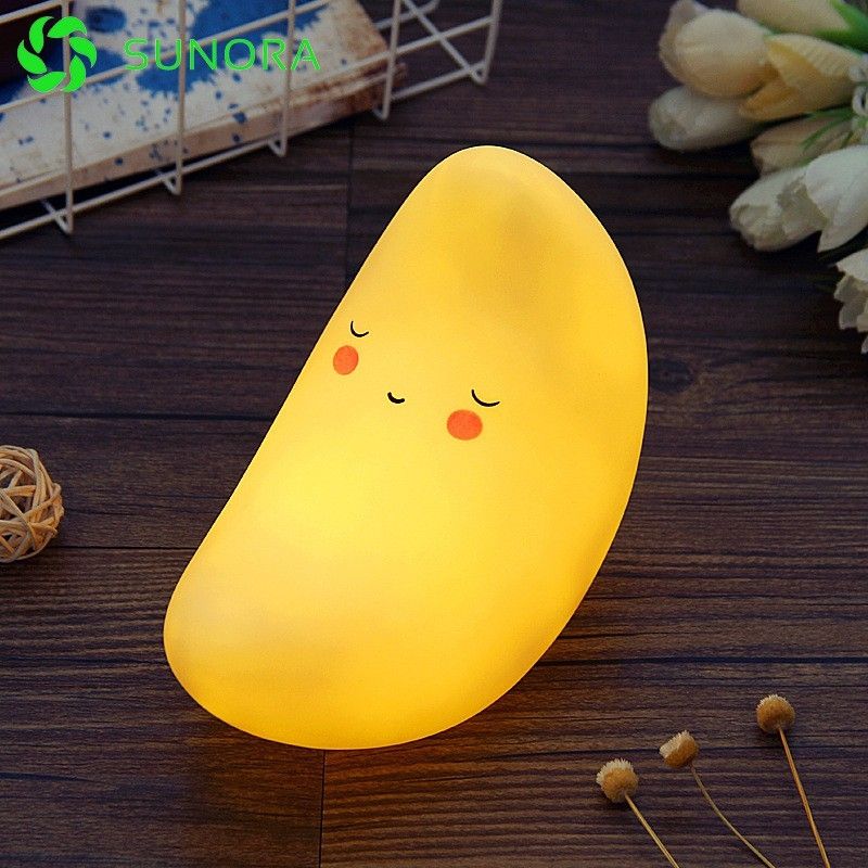 ĐÈN NGỦ SILICON CUTE DÙNG PIN CHO BÉ YÊU