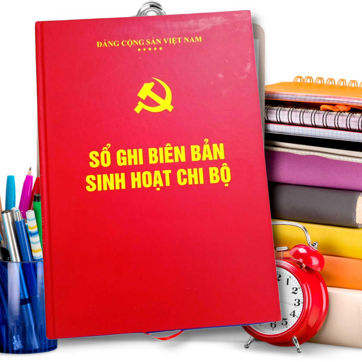 Sổ Ghi Biên Bản Sinh Hoạt Chi Bộ ( bìa cứng )