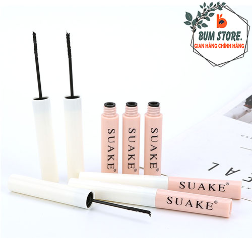 Mascara nội địa Trung Suake chống thấm nước làm dày và cong mi tự nhiên, Mascara lâu trôi không nhòe nuôi dưỡng mi Suake - BUM STORE