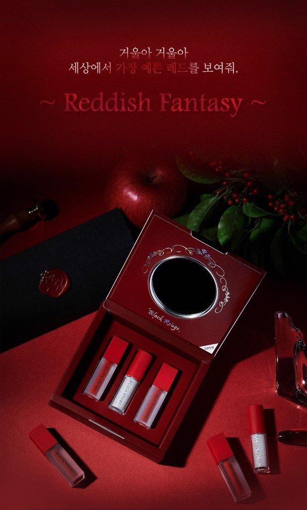 [HCM]SET SON KEM BLACK ROUGE REDDISH FANTASY EDITION (PHIÊN BẢN GIỚI HẠN)