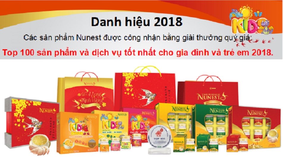 Nước Yến Nunest Kid Hương Cam (Lốc 6 lọ x 70ml)