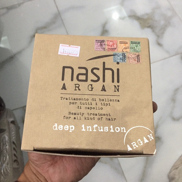 [HCM]Dầu hấp Nashi Argan Deep Infusion – Restorative Hydrating mask 500ml