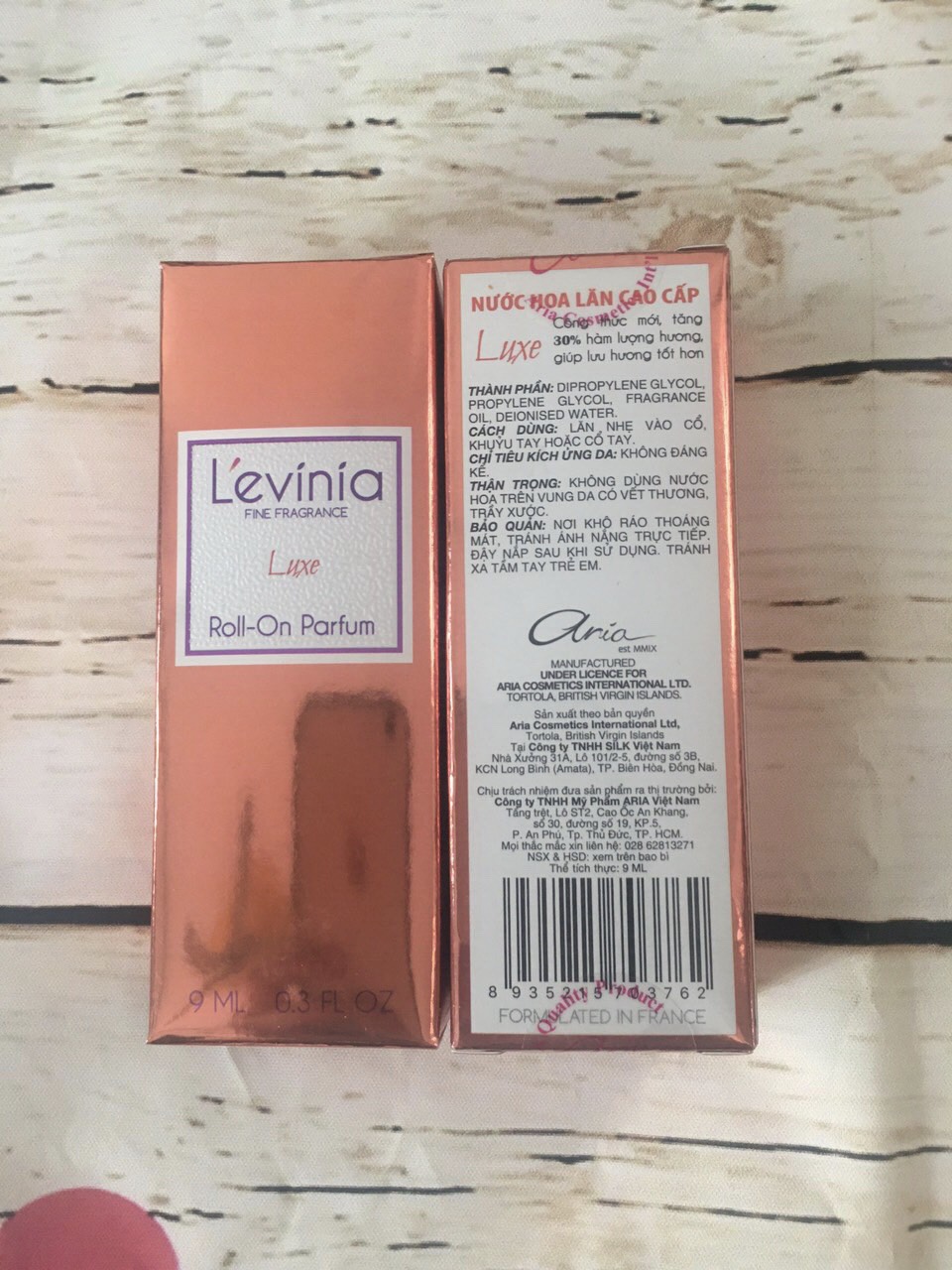 Nước Hoa Cao Cấp Dạng Lăn L'evinia (Levinia) 9ml