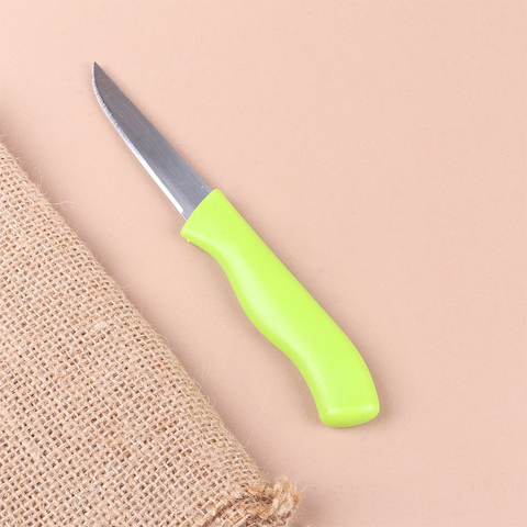Dao gọt trái cây thái lan đa năng 14cm inox - tỉa gọt rau củ quả