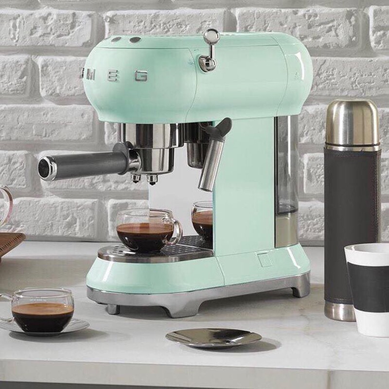 Smeg Automatic Coffee Maker, Smeg Coffee Machine, Coffee Maker, Espresso, Cappucino, Capacity 1350W, Capacity 1L, With Milk Faucet, Foam Maker, Imported From Germany, Many Colors, 12 Month Warranty