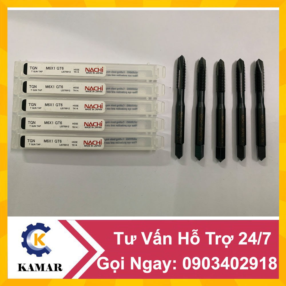 Mũi taro nachi m6x1.0