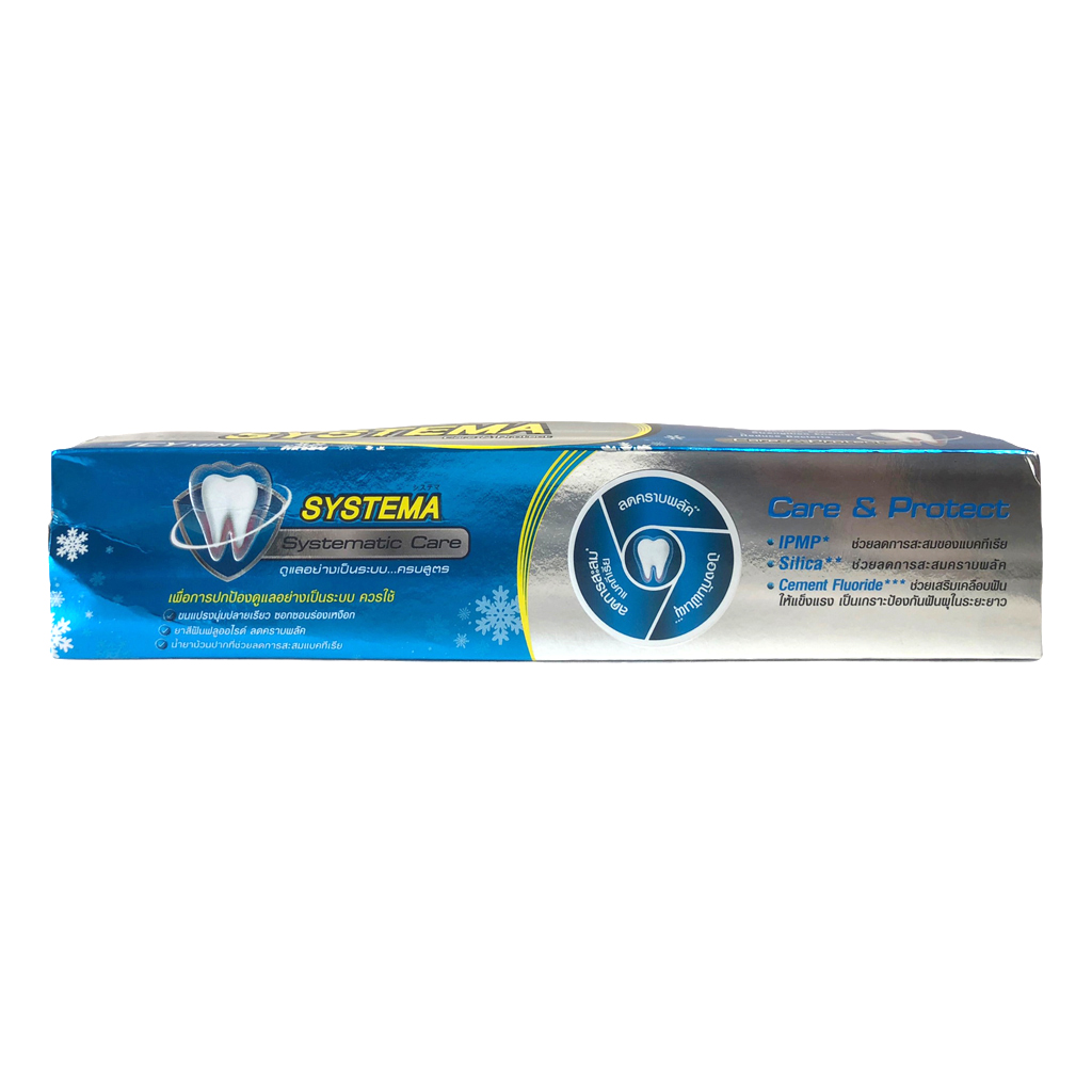 [HCM][Chính Hãng] Kem Đánh Răng Systema Ice Mint Bạc Hà Mát Lạnh Thái Lan 160g