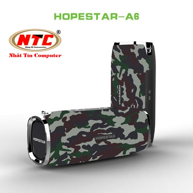 Loa bluetooth cao cấp Hopestar A6 Party công suất 35W pin 6000mah âm Bass cực khủng IPX6 (5 Màu) - Nhất Tín Computer