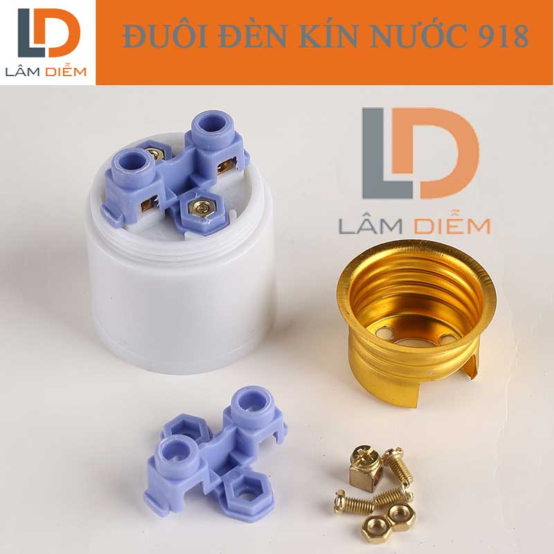 ĐUÔI ĐÈN E27 KÍN NƯỚC LOẠI TỐT 918