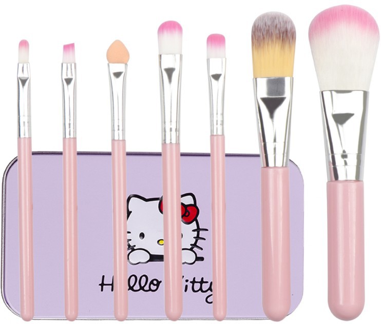 Bộ 7 Cọ Trang Điểm Cá Nhân Hình Mèo Kitty