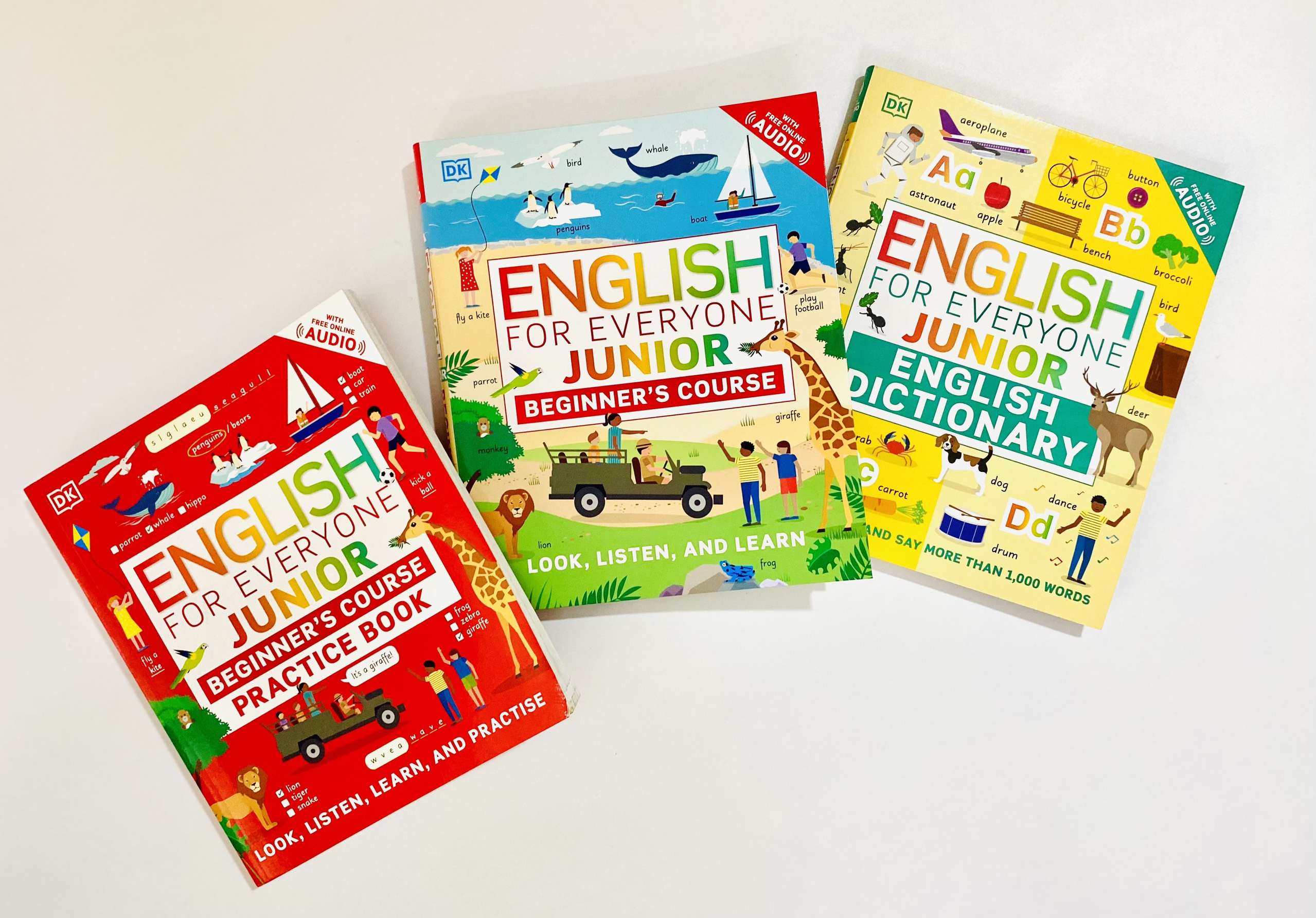 English for Everyone Junior Beginner's Practice Book : Look, Listen, Learn, and Practise