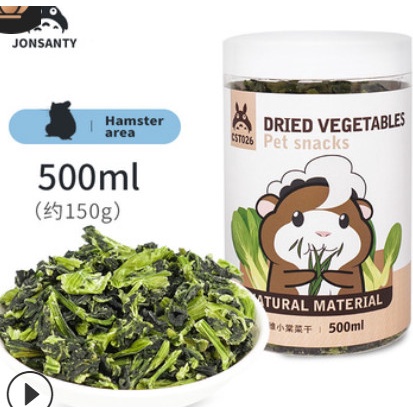 Tổng hợp ăn vặt jonsanty cho thỏ, bọ, hams, nhím....