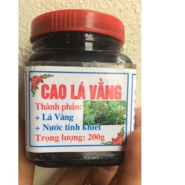 Cao Lá Vằng Hũ 200gr
