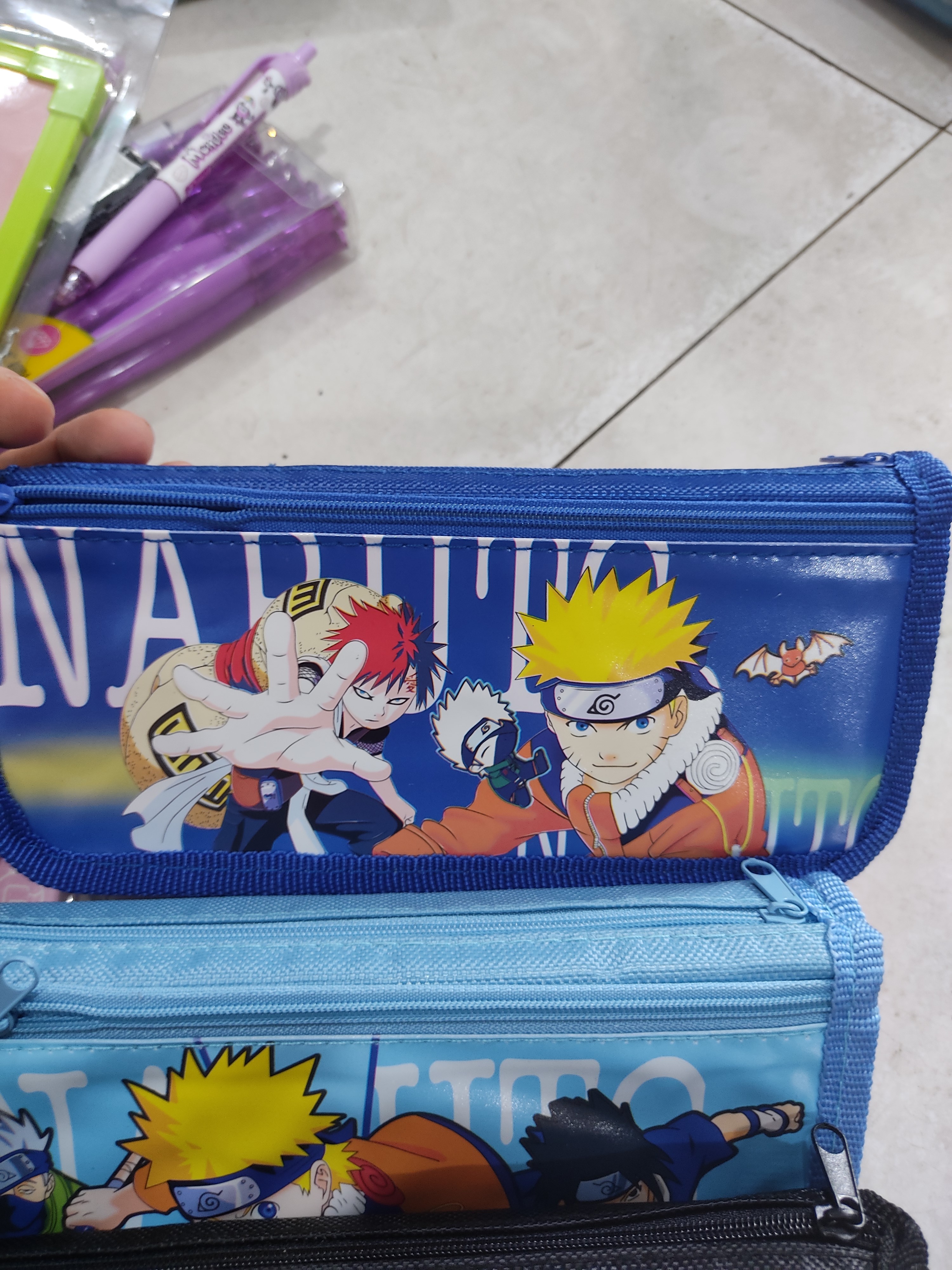 Ví đựng bút vải Naruto