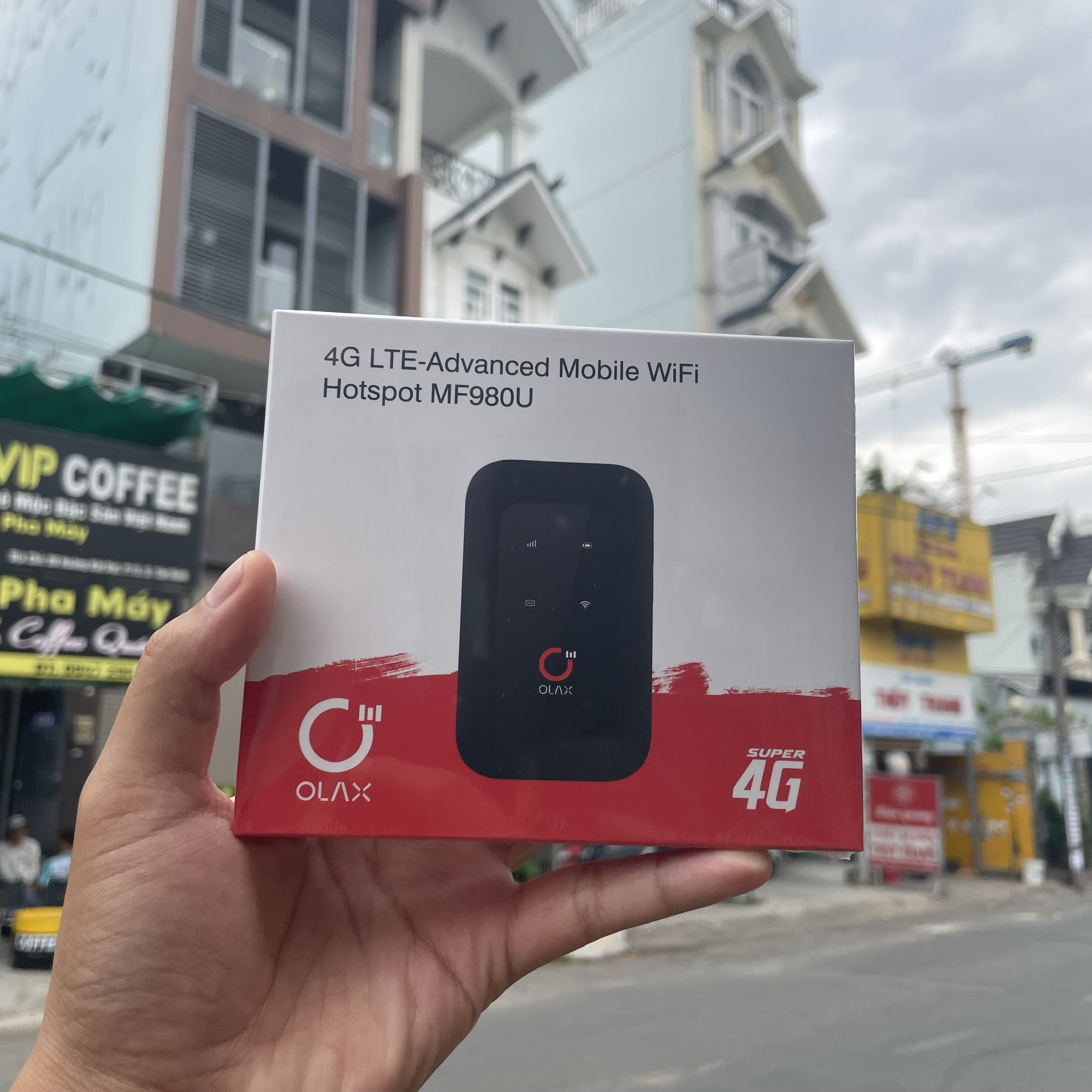 [HCM]Bộ Phát Wifi 4G ZTE OLAX MF980U tốc độ 150Mbps