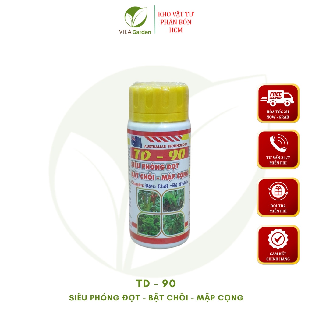 Siêu phóng đọt - bật chồi - mập cọng td - 90 úc lọ 100ml